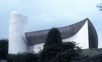 Corbusier Ronchamps chapel