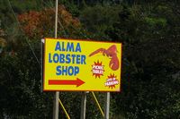 lobster sign