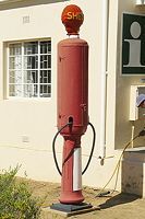 shell antique pump