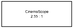 CinemaScope screen aspect ratio